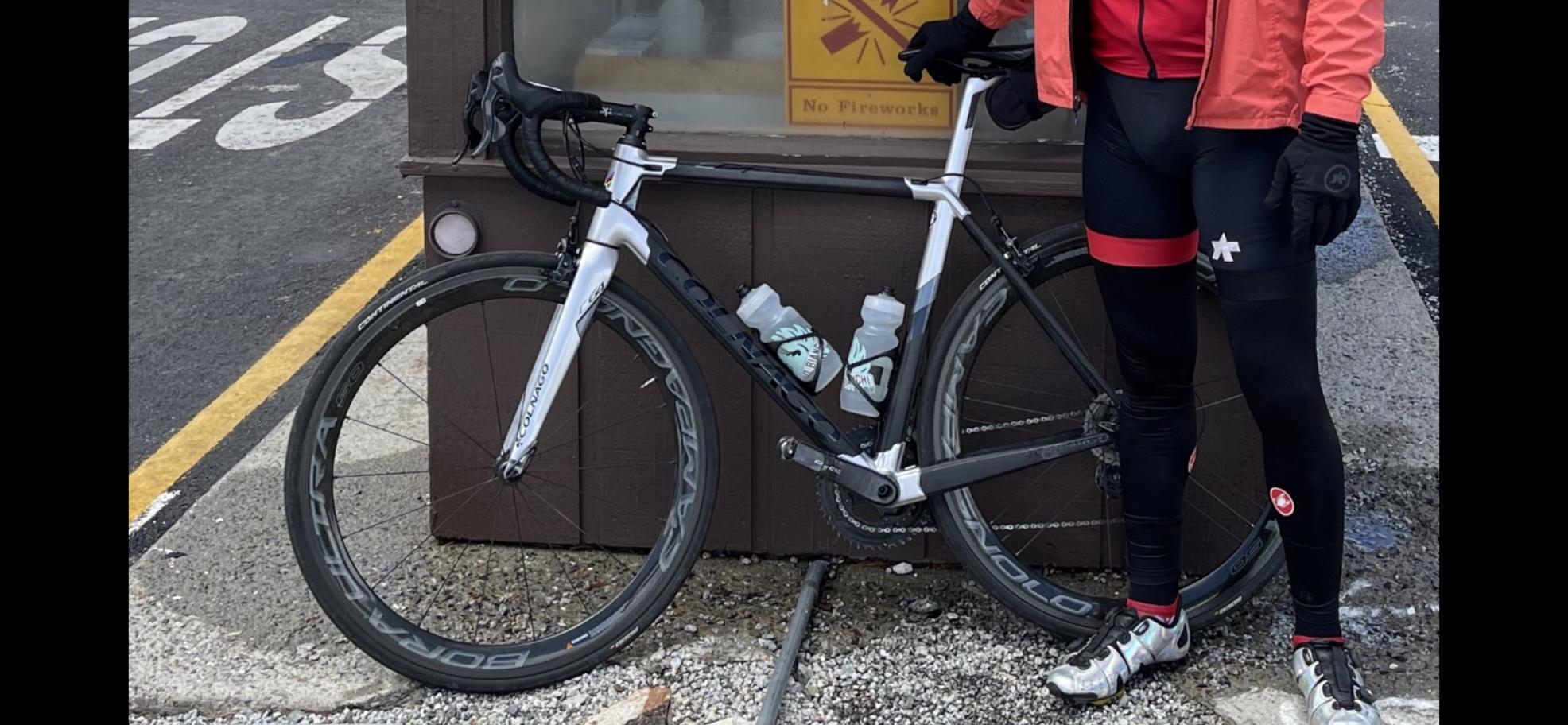 2019 Colnago C64 Black and Silver, gray or bare metal