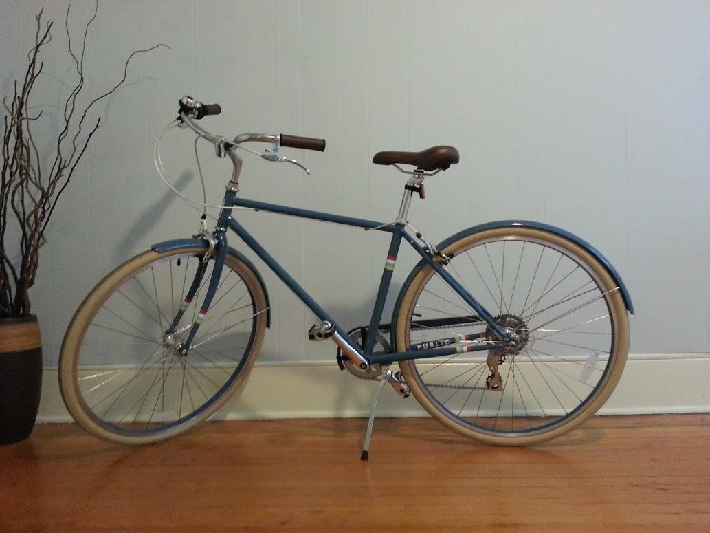 2016 PUBLIC bikes V7 S/M Blue