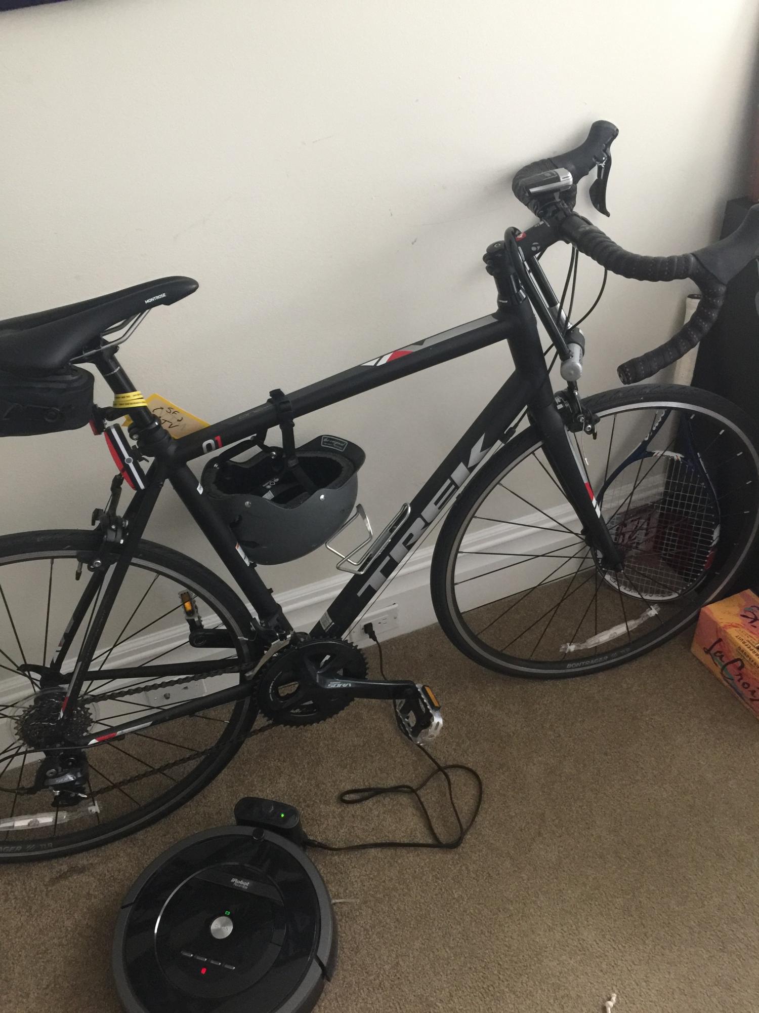 2017 Trek 100 Series Alpha Aluminum Black and Red