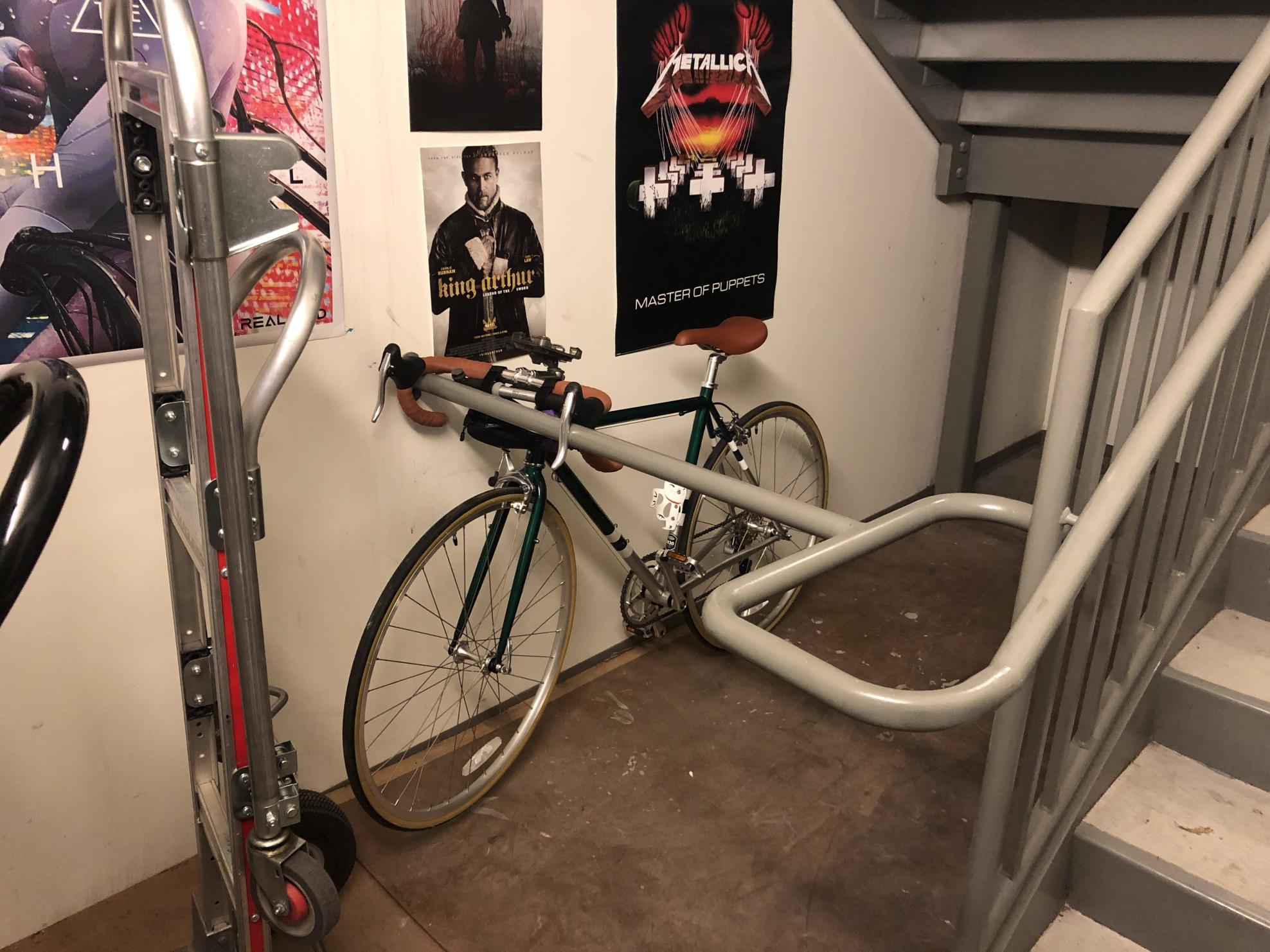 2022 State Bicycle Co. 4130 Road Green and Silver, gray or bare metal