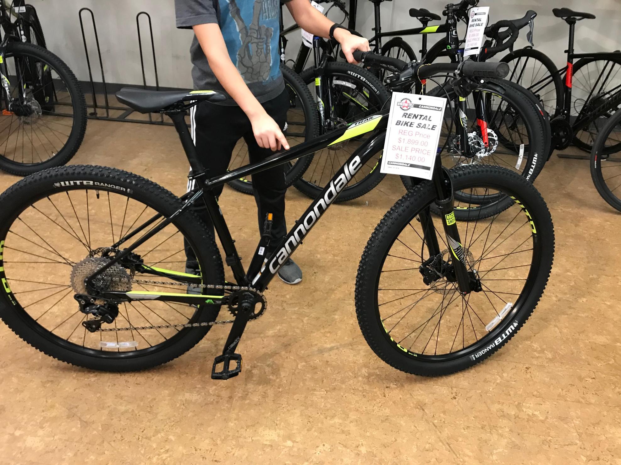 2018 Cannondale [RENT] 19 Trail2 Black