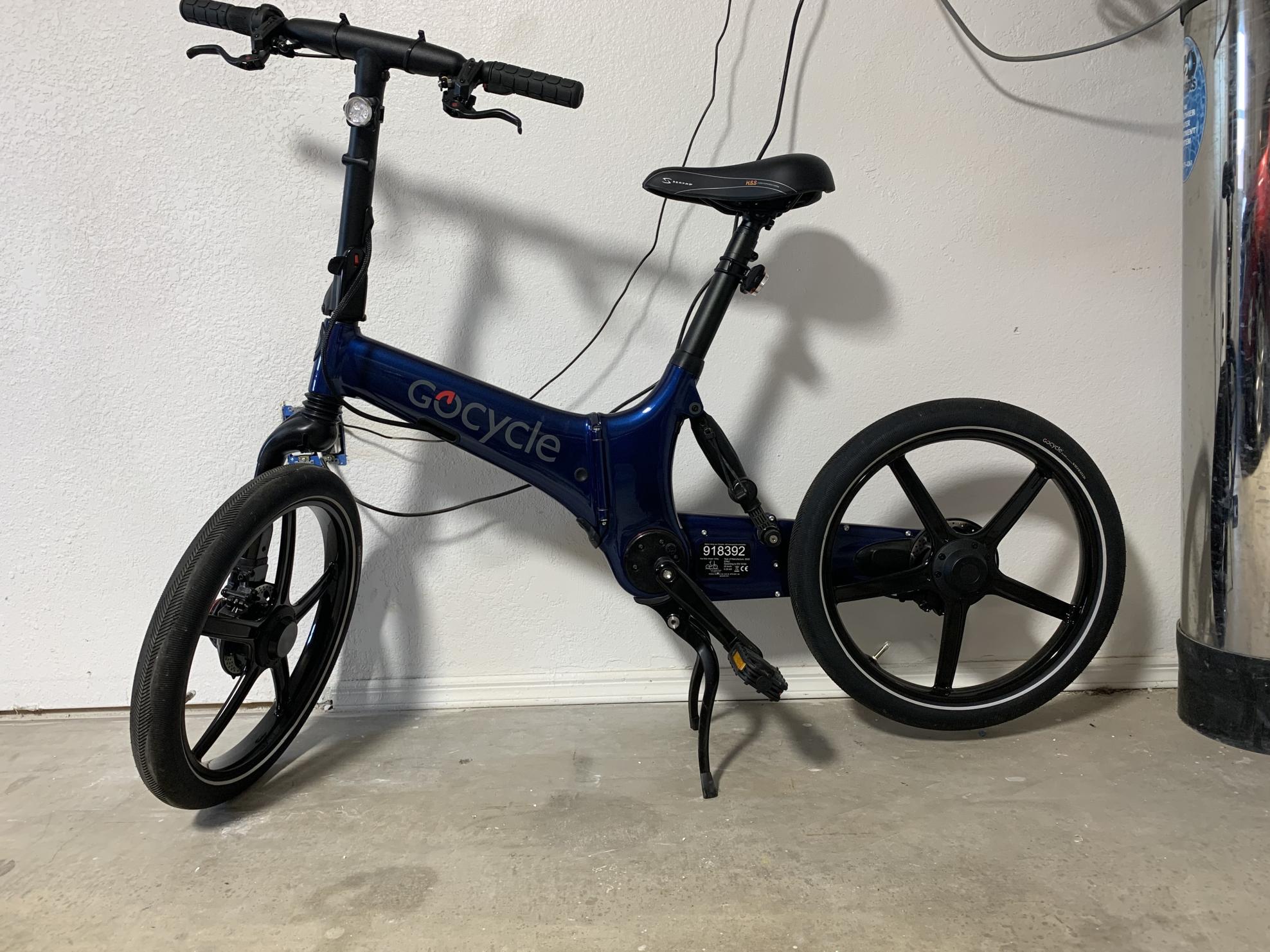 2021 Gocycle Gocycle GX bike fast folder folding Blue