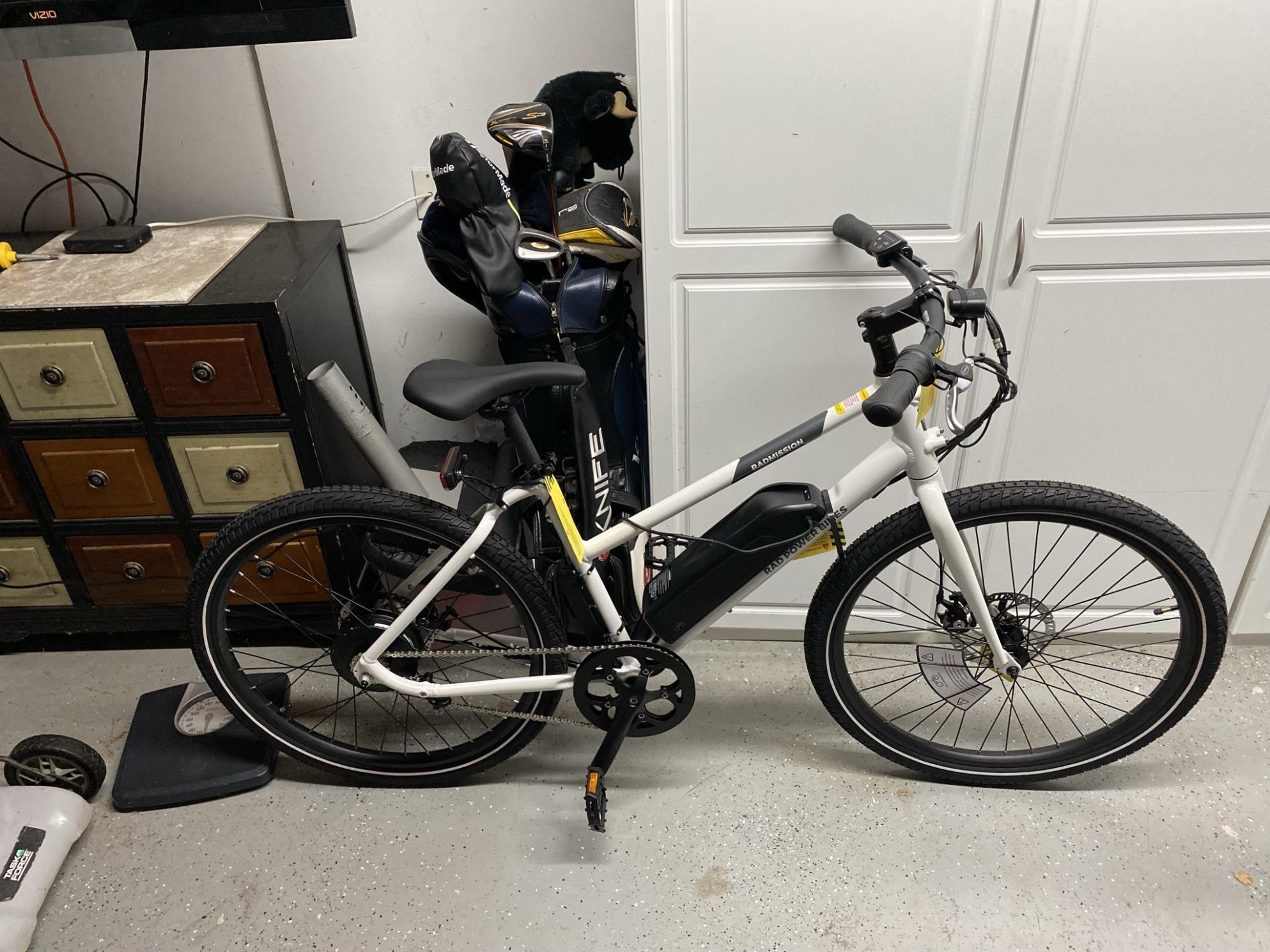 2021 Rad Power Bikes Mission MS White