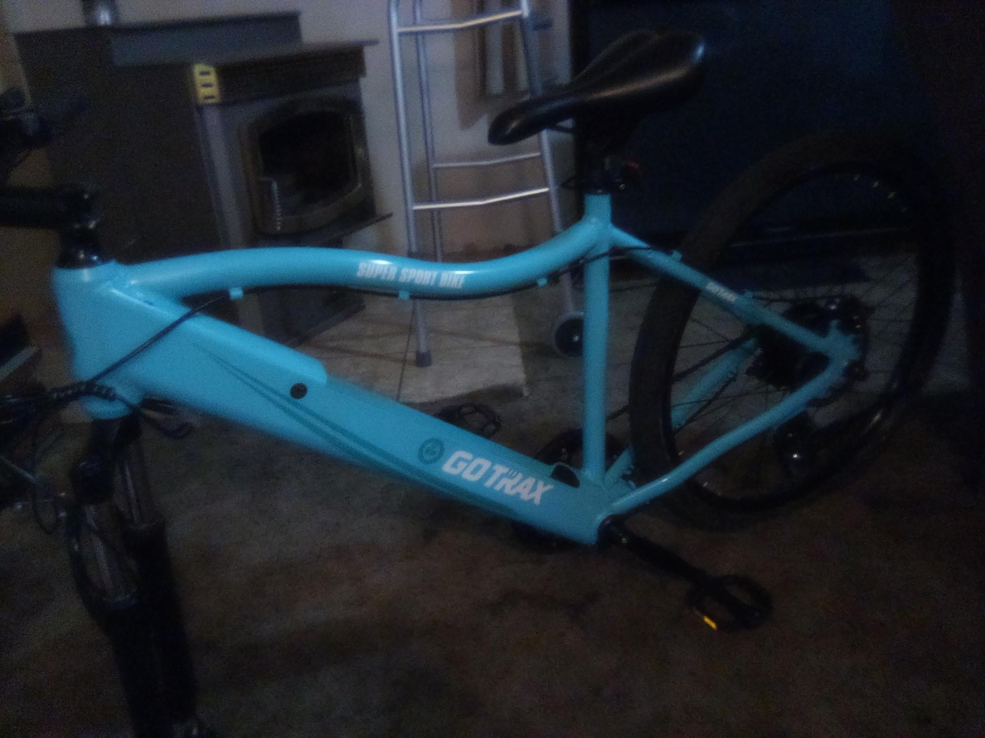 GOTRAX Super sport bike Teal