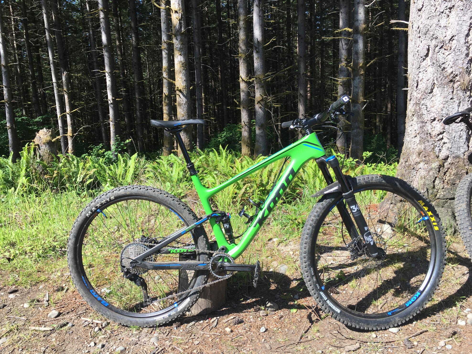 2017 Kona Hei Hei DL 29 Green