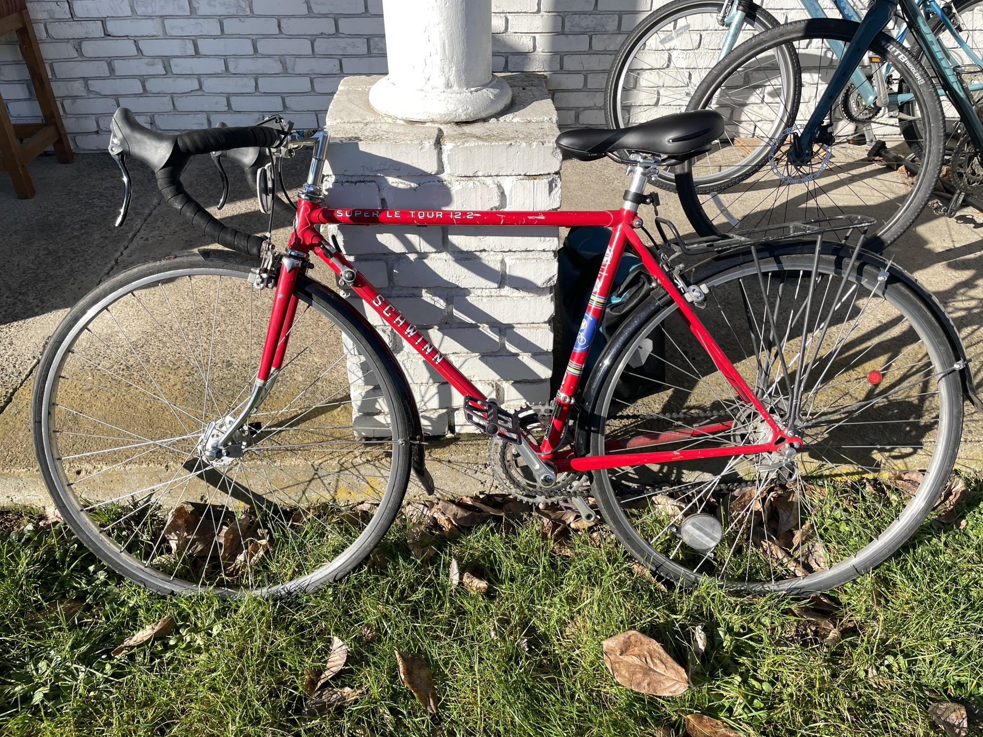 1974 Schwinn Racer/road Red