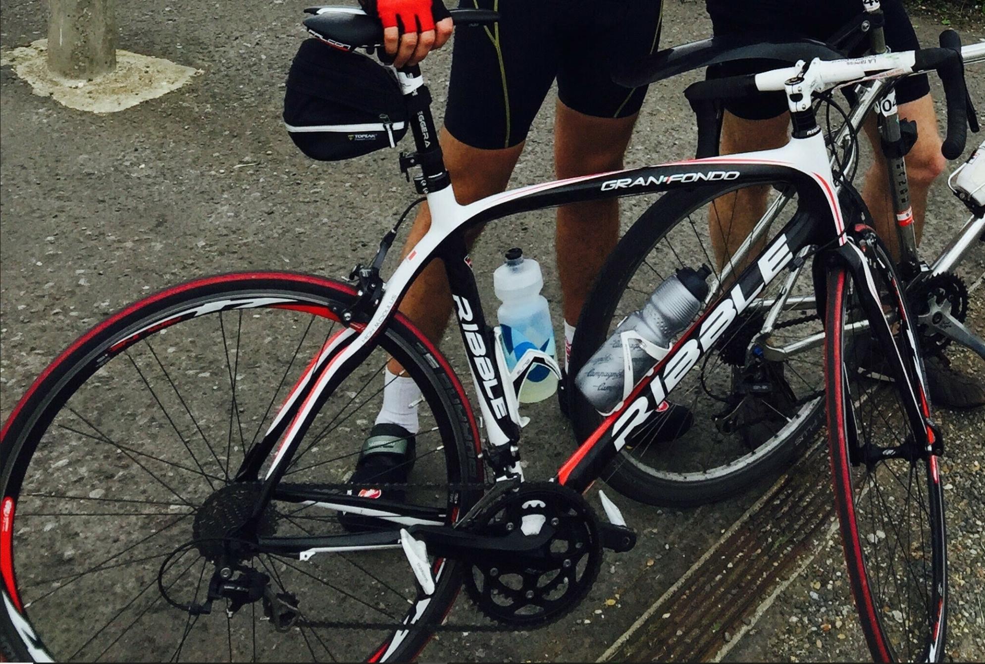 2014 Ribble White White, Black, and Red