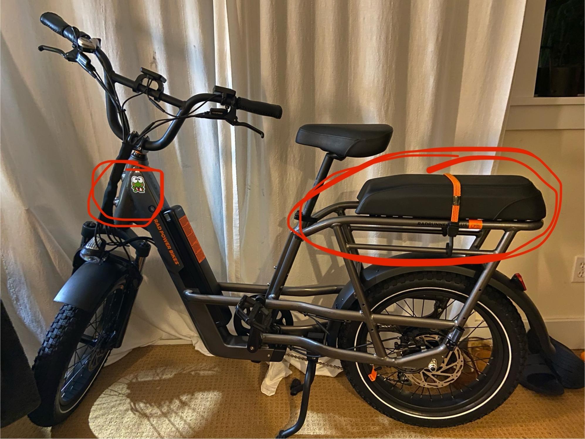 2024 Rad Power Bikes RadRunner 3 Plus Silver, gray or bare metal