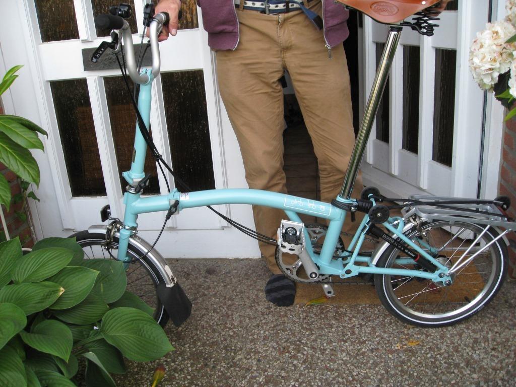 2015 Brompton Bicycle M6 Teal
