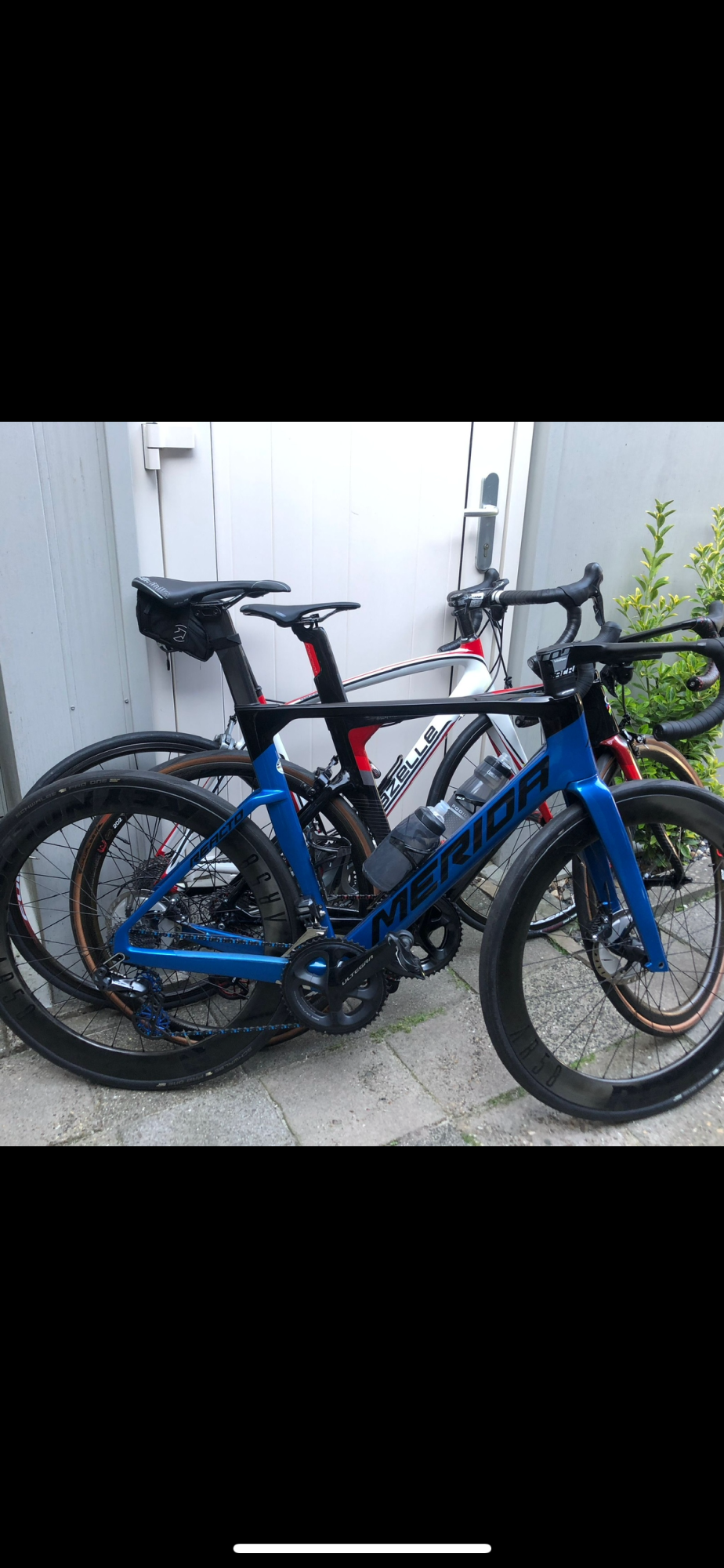 2021 Merida Bikes Reacto 8000-E Blue en Black