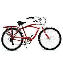 2008 Schwinn Point Beach Cruiser  Red