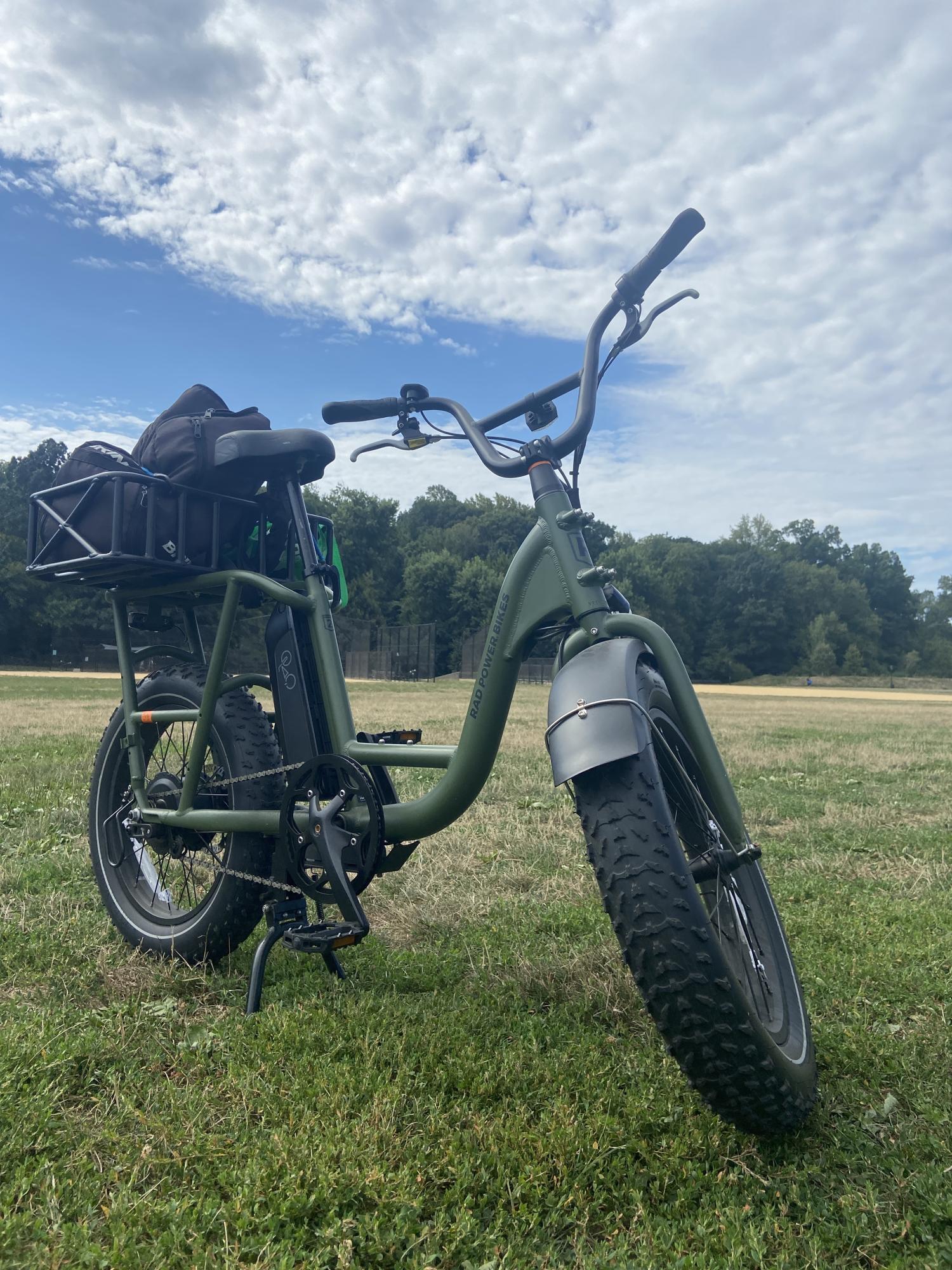 2022 Rad Power Bikes Rad Runner cargo bike (rear storage) Green