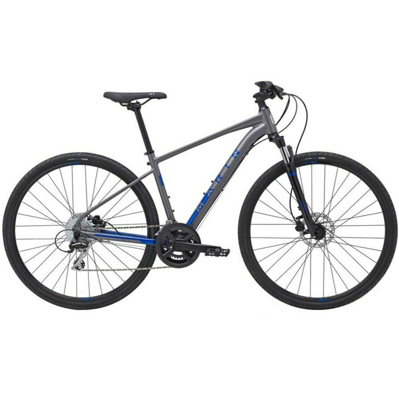 Marin Bikes SAN RAFAEL DS2 Silver, gray or bare metal