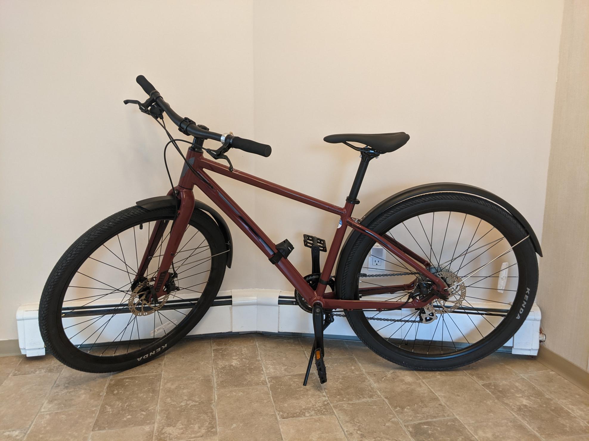 2021 Devinci Cartier Altus 8s Red and Purple