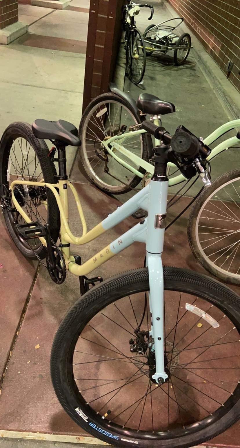 2022 Marin Bikes Marin Blue and Brown