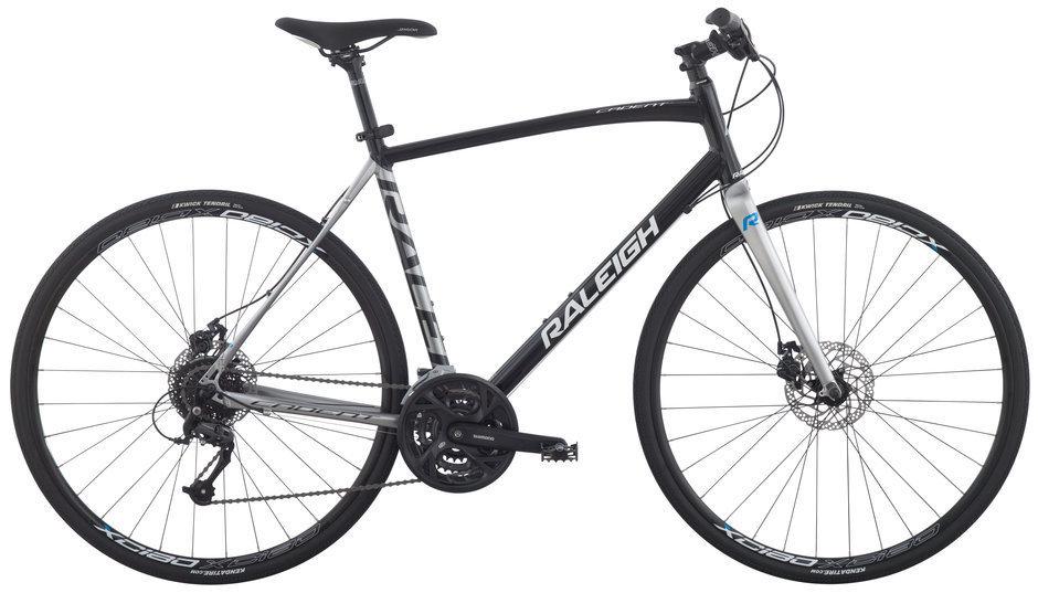 2015 Raleigh Cadent 3 Black and Silver or Gray