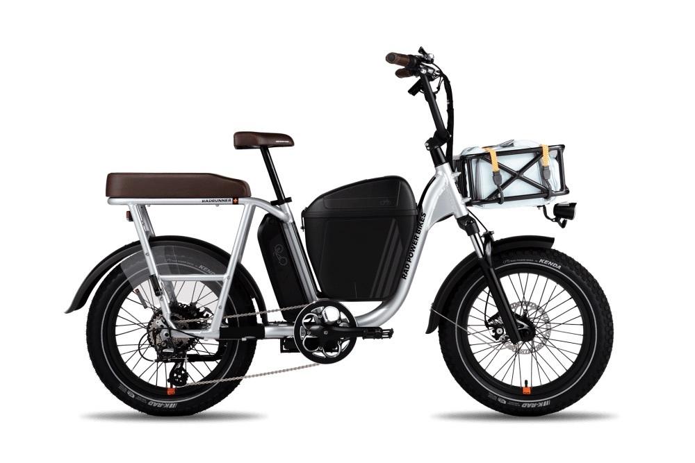 2022 Rad Power Bikes Rad runner plus Silver, gray or bare metal