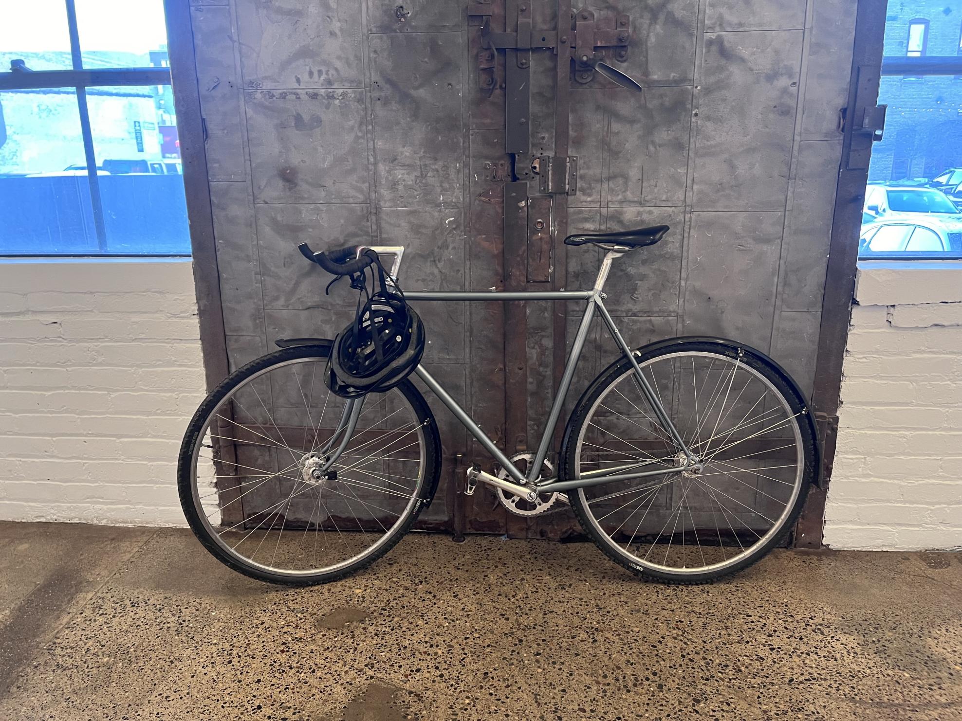 Schwinn Silver, gray or bare metal