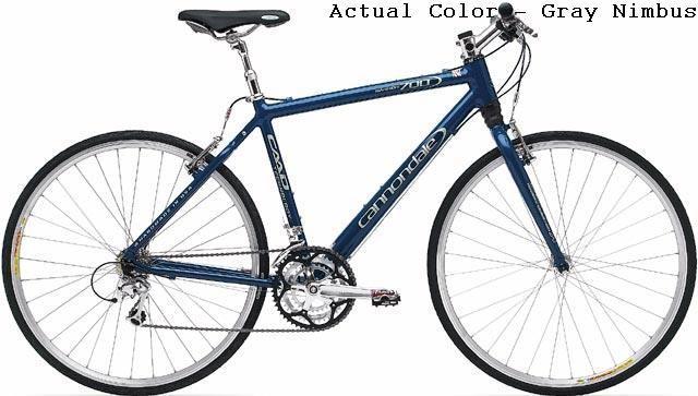 2003 Cannondale Road Warrior 700 HeadShok Silver or Gray