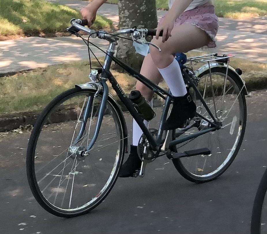 2021 Linus Mixte 7i Medium Blue