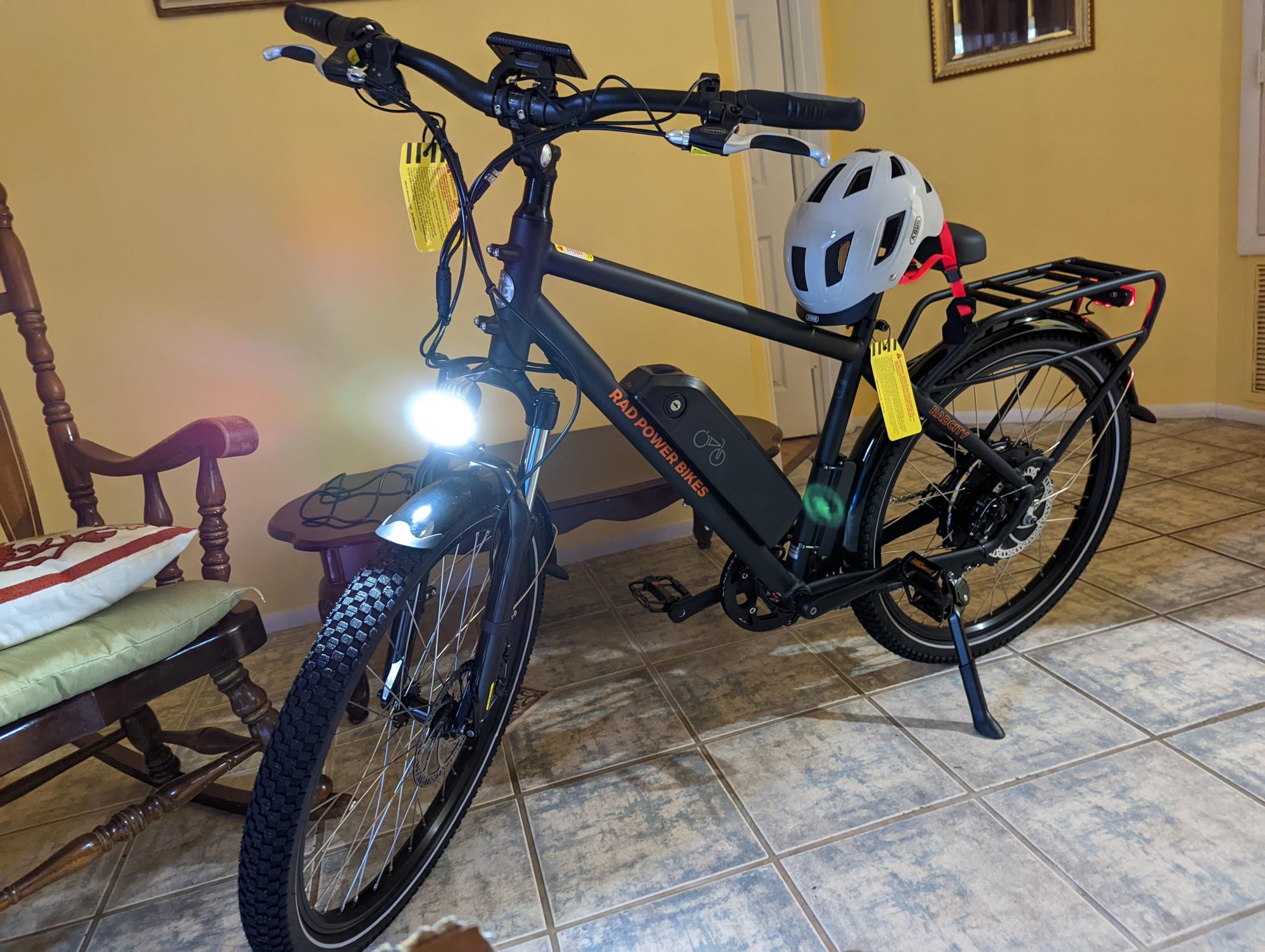 Rad Power Bikes Rad City 4 High Step Black