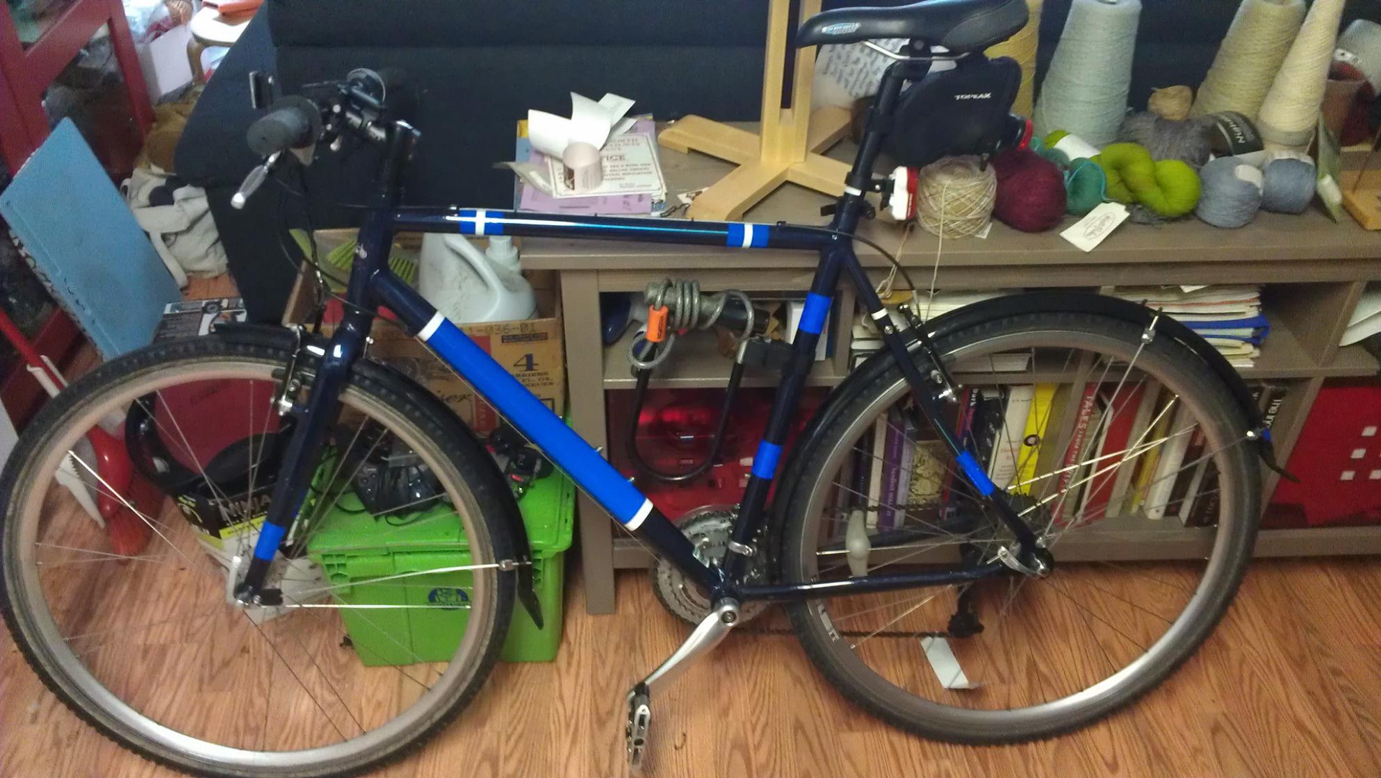 2010 Bianchi Iseo Blue and White