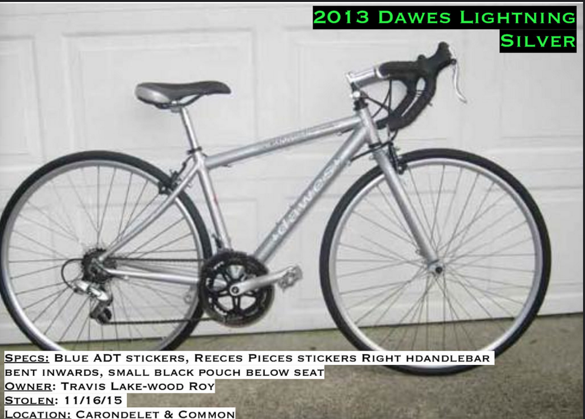 2013 Dawes Cycles Lightning Silver or Gray