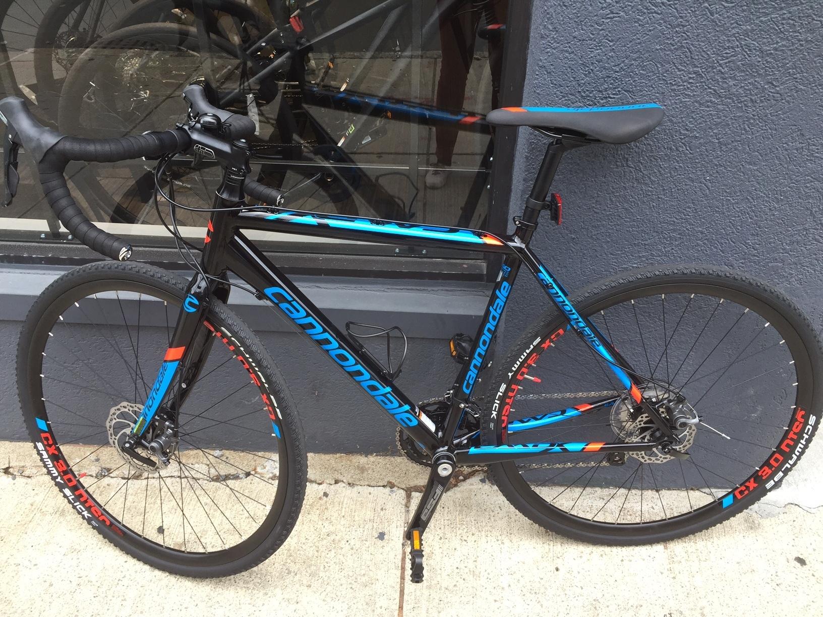 2016 Cannondale CAADX Black and Blue