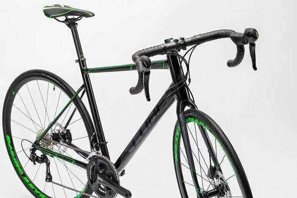 2017 Cube Attain SL Disc Black and Green