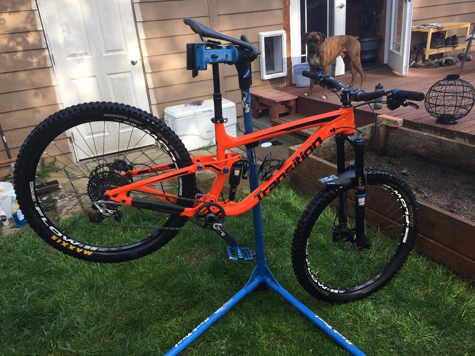 2015 Transition Bikes Patrol Orange