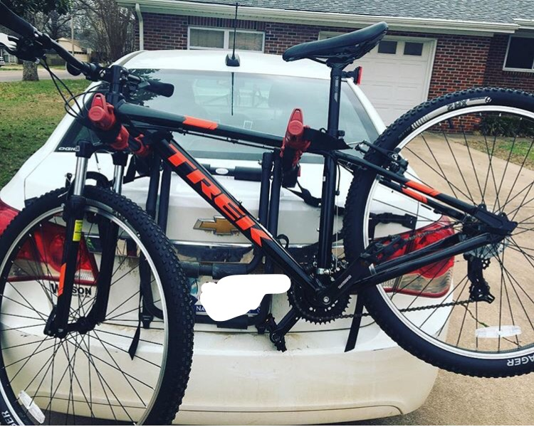 2017 Trek Marlin 4 Black and Orange