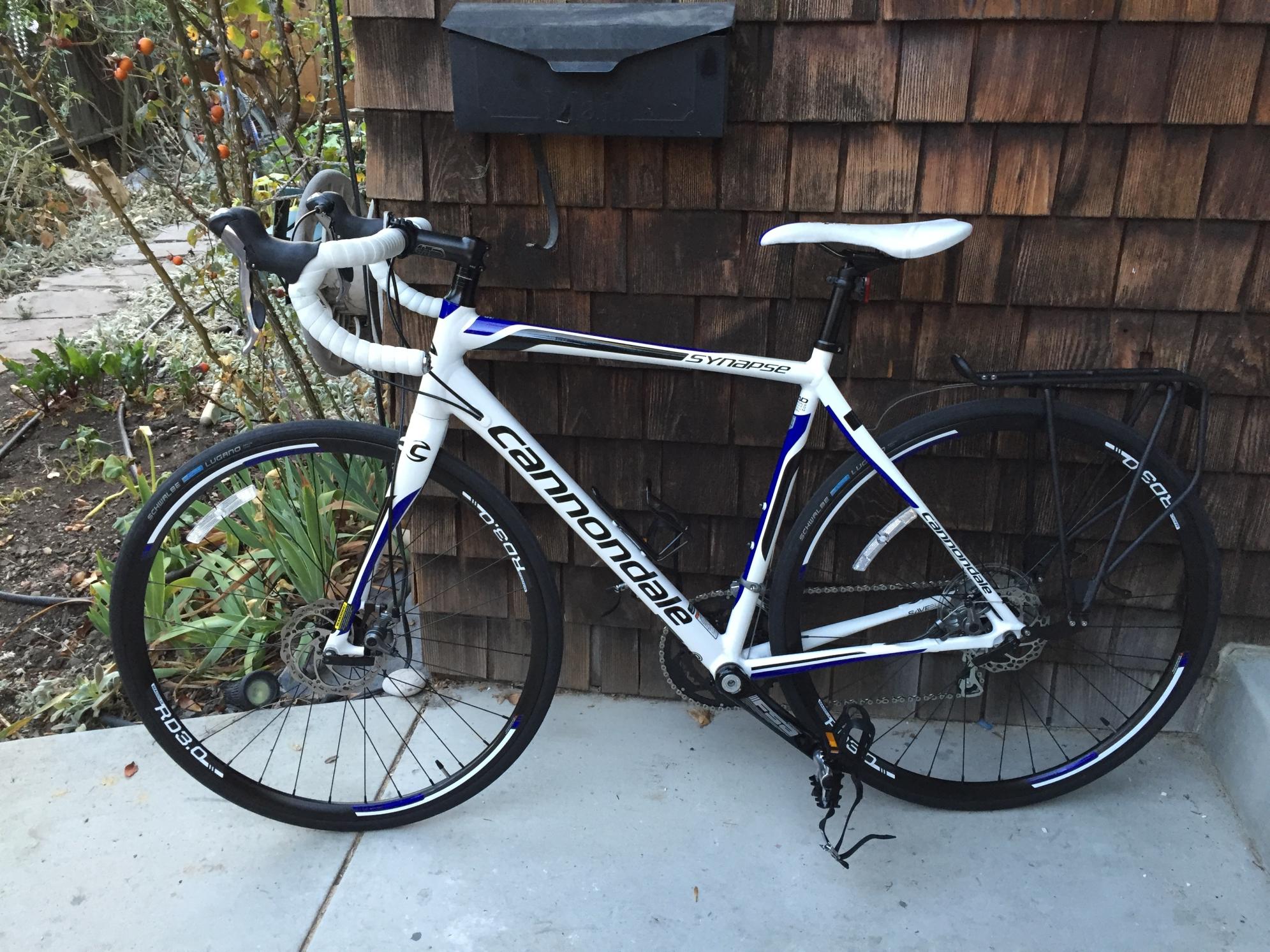 2015 Cannondale Synapse Alloy 6 White