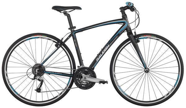 2013 Raleigh Alysa FT2 Black, Black, and White
