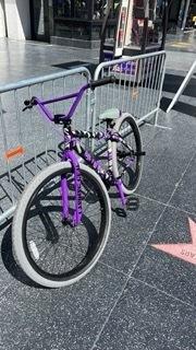 2023 SE Bikes PURPLE CAMO Purple and Silver, gray or bare metal