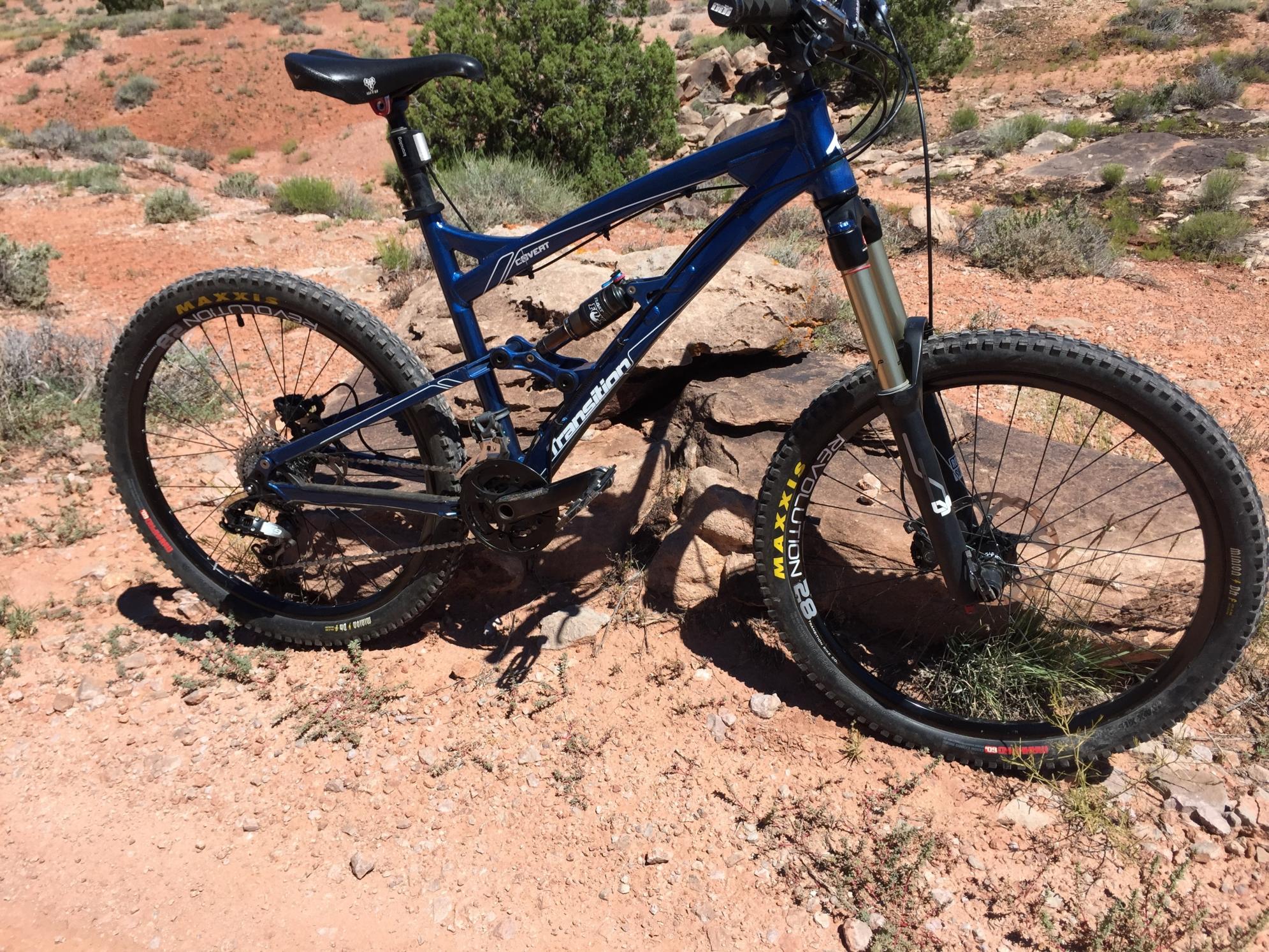 2012 Transition Bikes Covert Blue