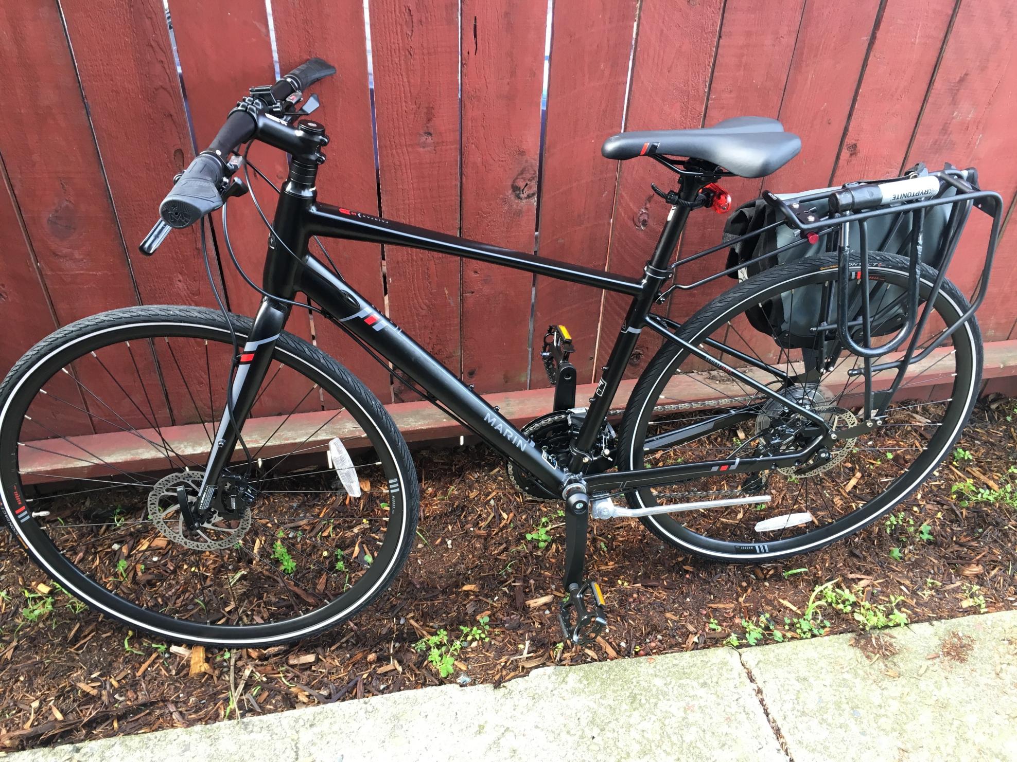 2015 Marin Bikes Fairfax Sc3 Black