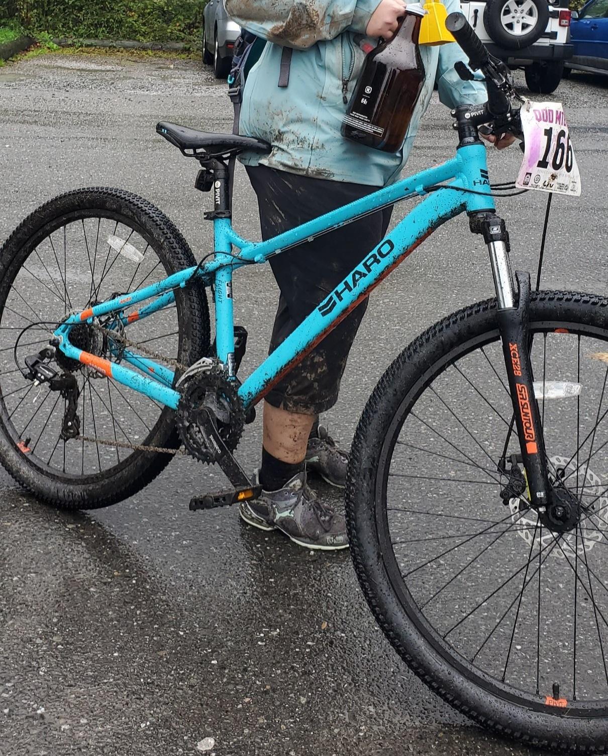 2019 Haro Flight Line Two Teal and Orange