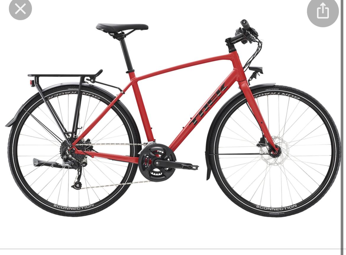 2022 Trek FX2 Red