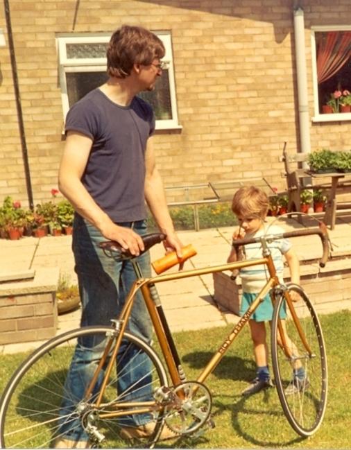 1980 Roy Thame Race / Tourcing Frame  Black