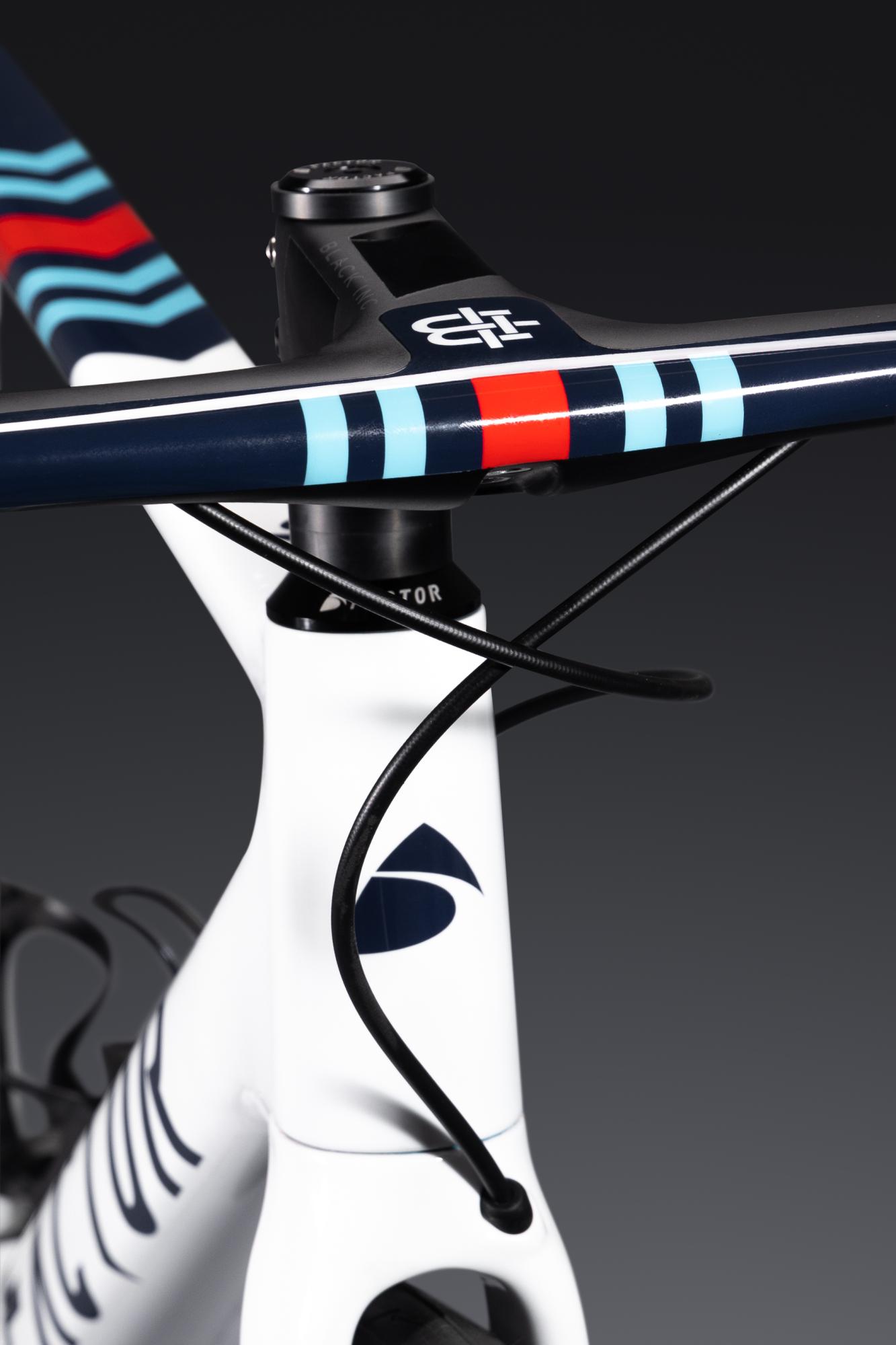 2019 Factor o2 White, Blue, and Red