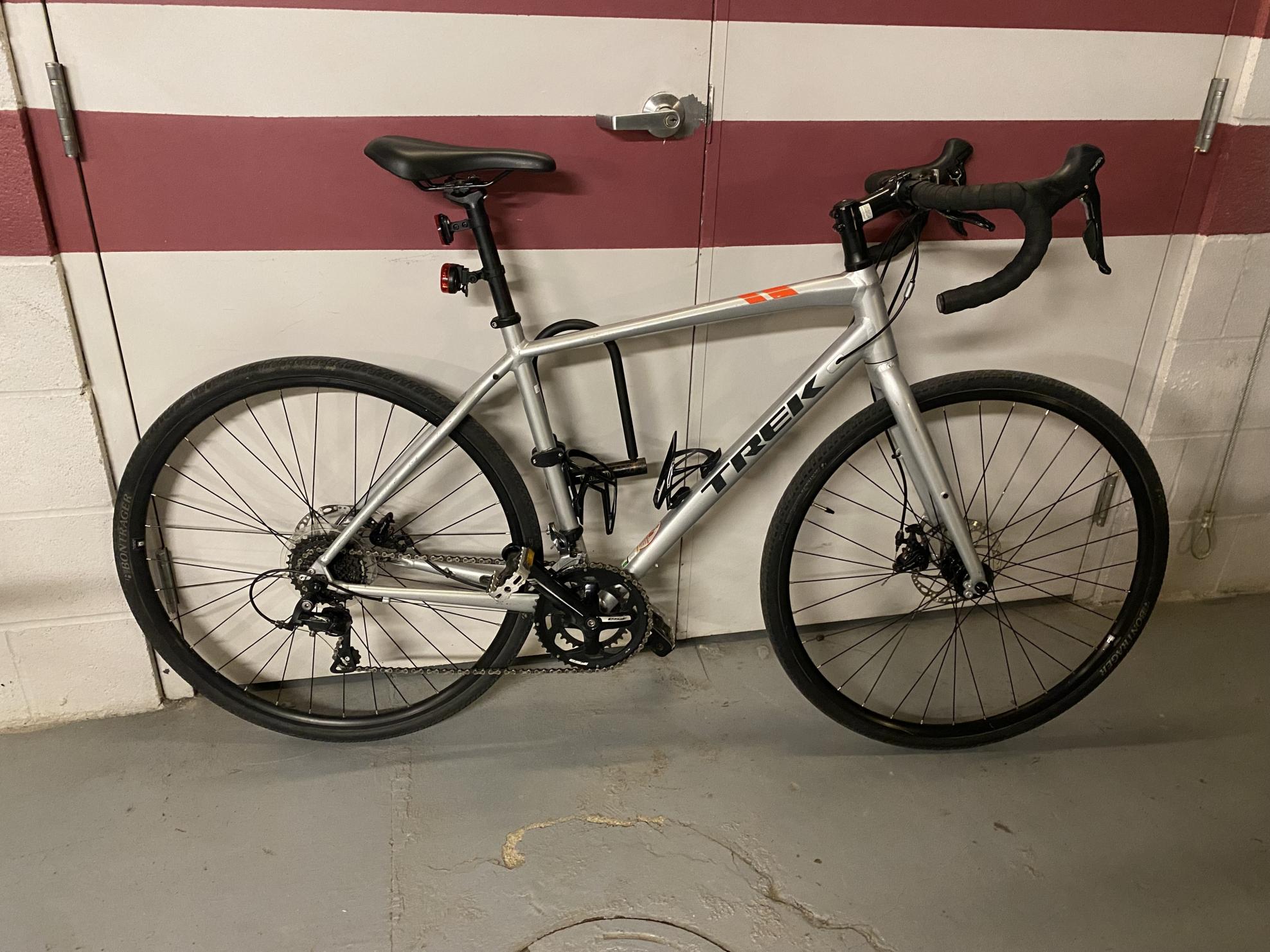 2018 Trek CrossRip 1 Silver, gray or bare metal