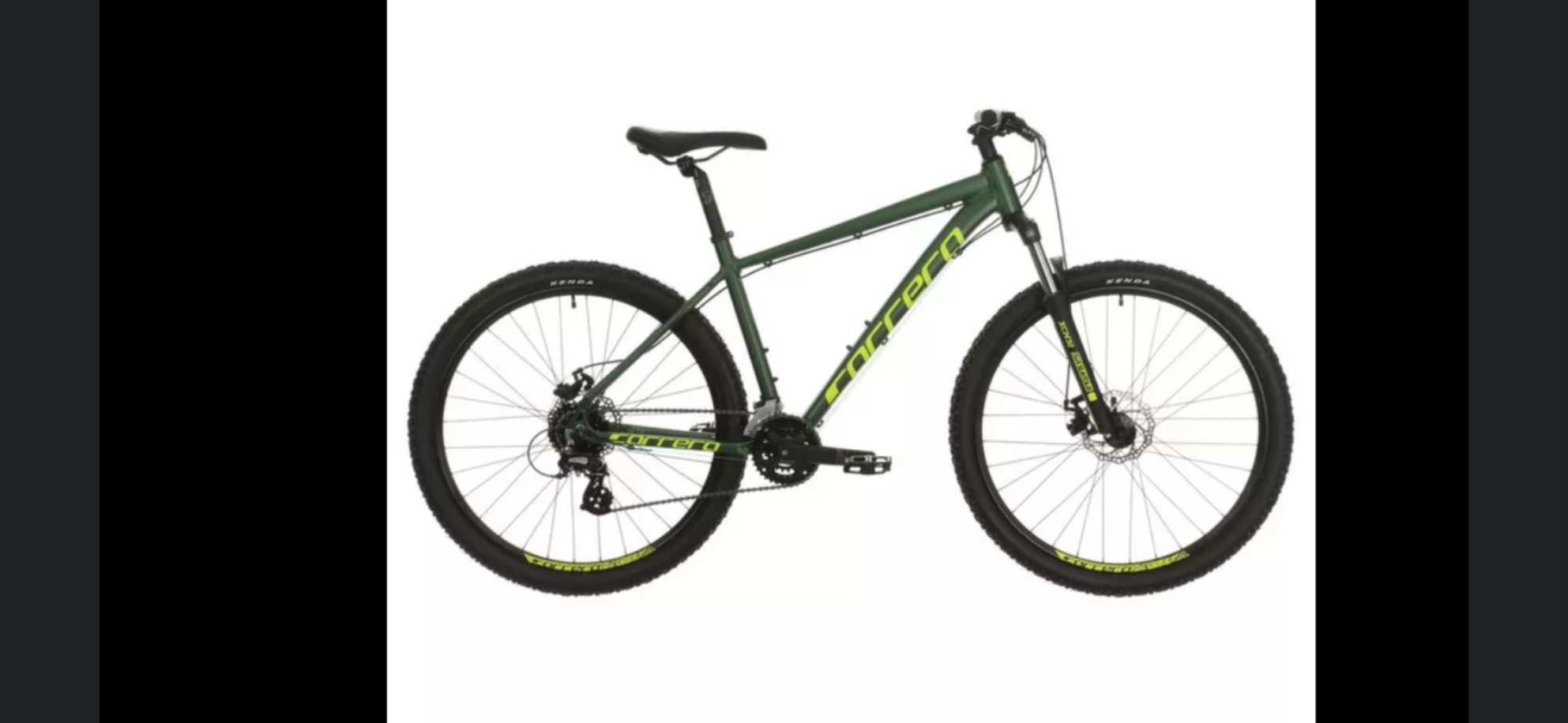 Carrera bicycles Green and Yellow or Gold