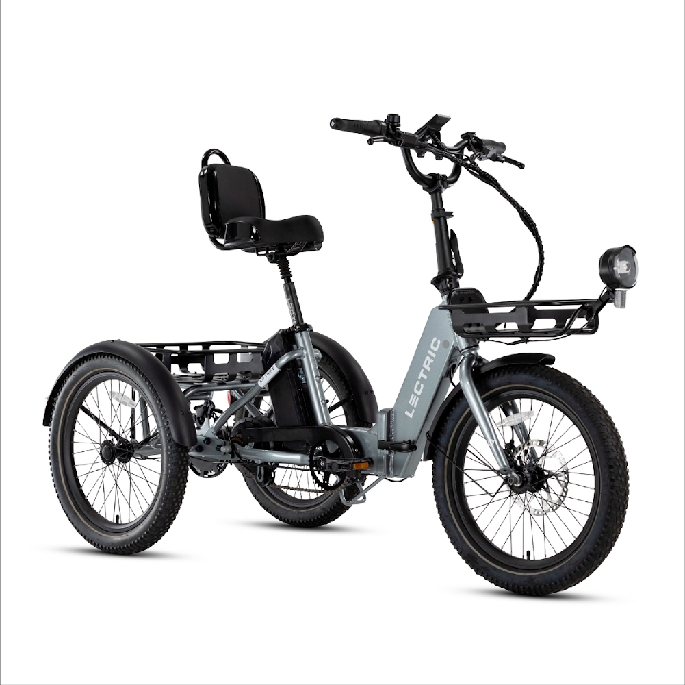 2023 Lectric eBikes Tricycle tricycle Silver, gray or bare metal