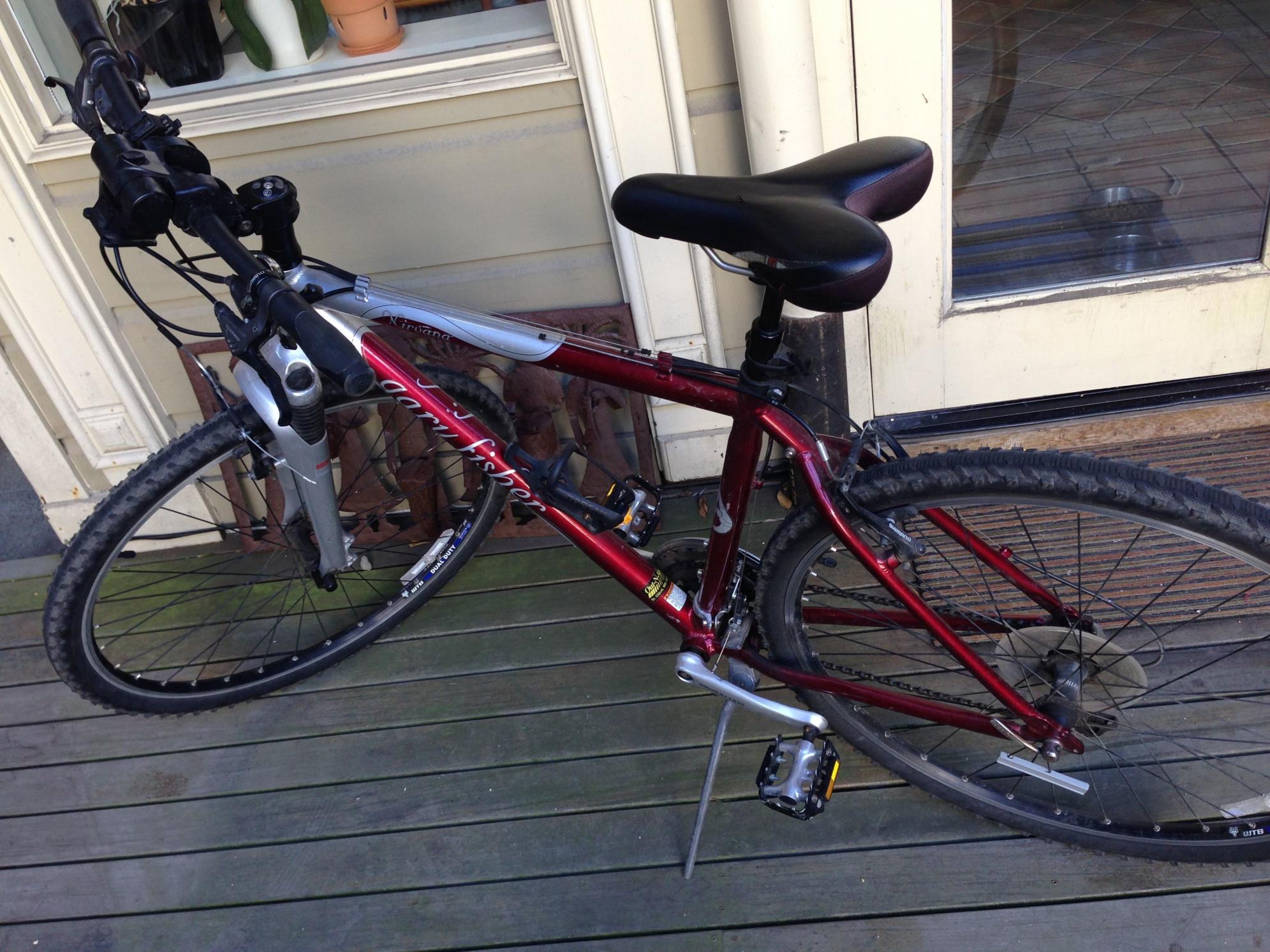 2005 Gary Fisher Nirvana  Red and Silver or Gray