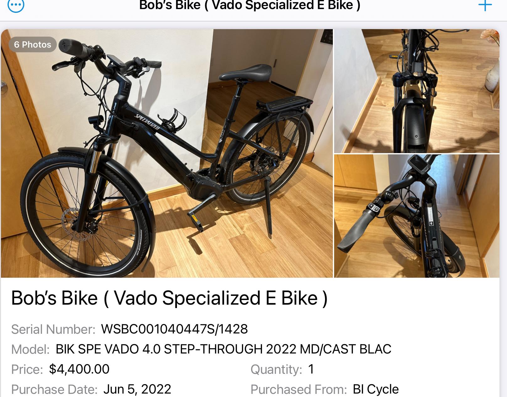 2022 Specialized Vado Black