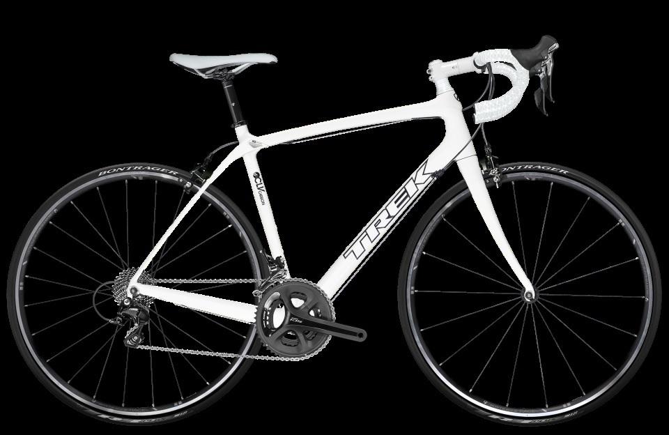 2014 Trek Domane 4.3 (Compact or Triple)  White and Black