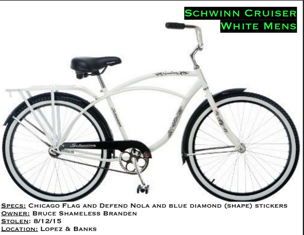 Schwinn Mens Cruiser White