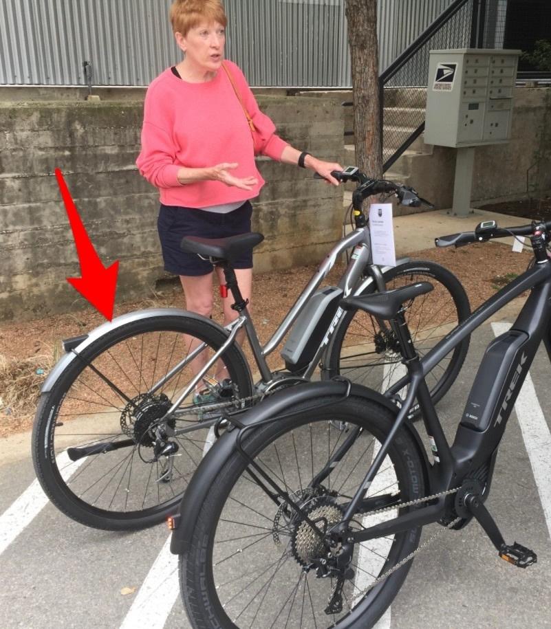 2018 Trek Silver, gray or bare metal