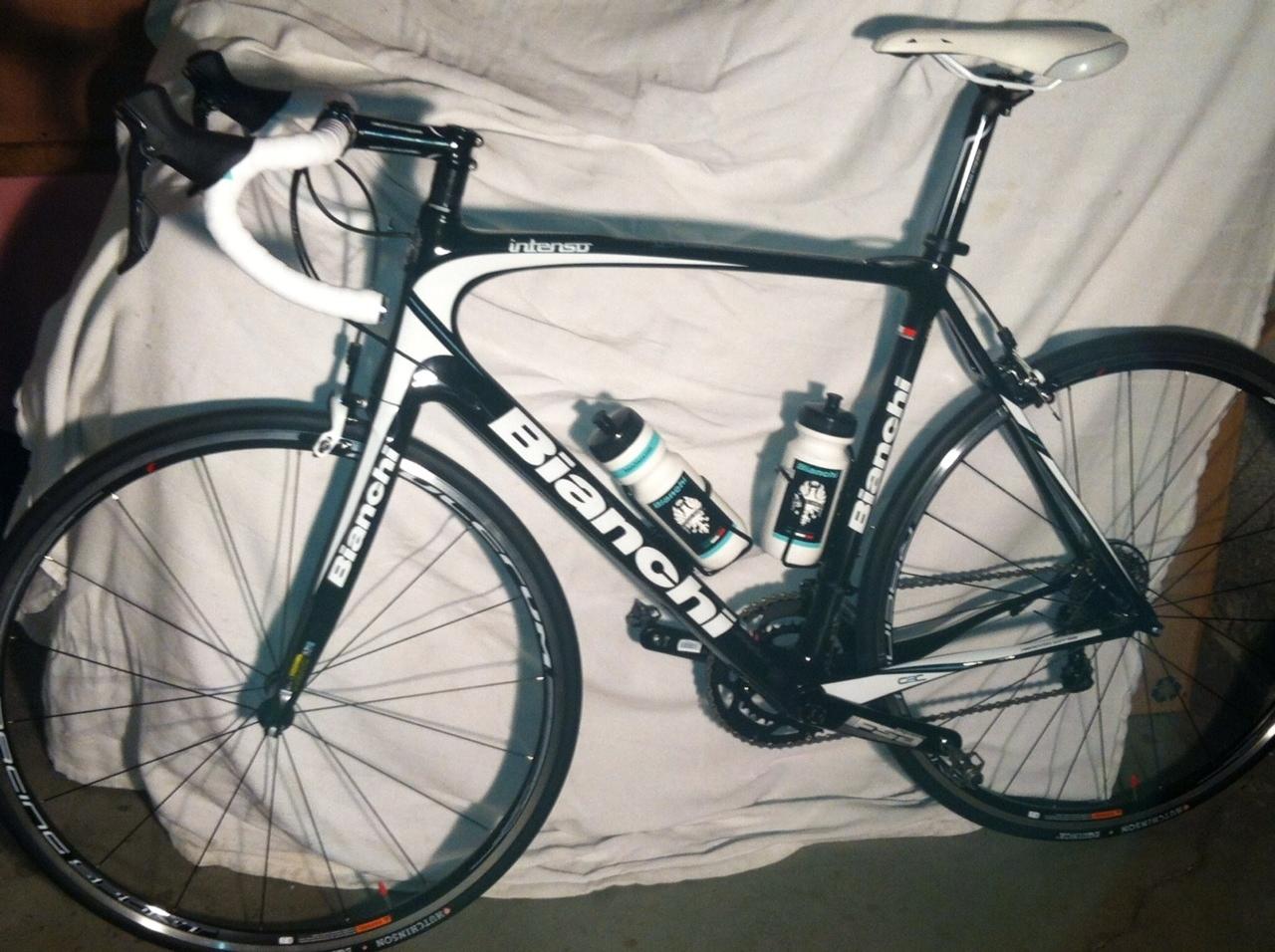 2014 Bianchi Intenso Ultegra Compact Black
