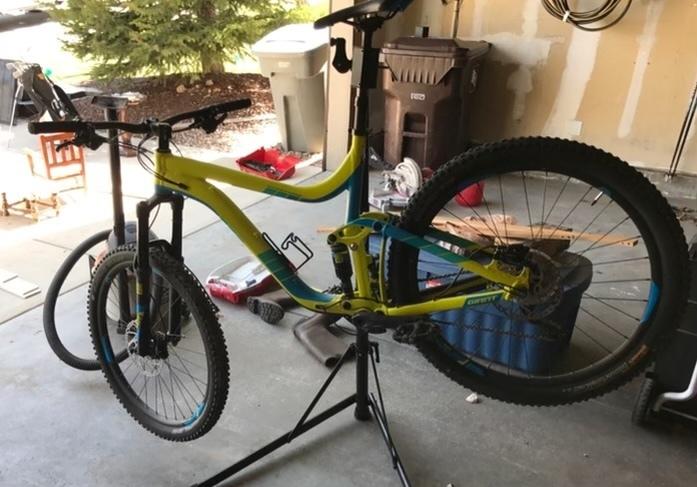 2016 Giant Reign xl Green